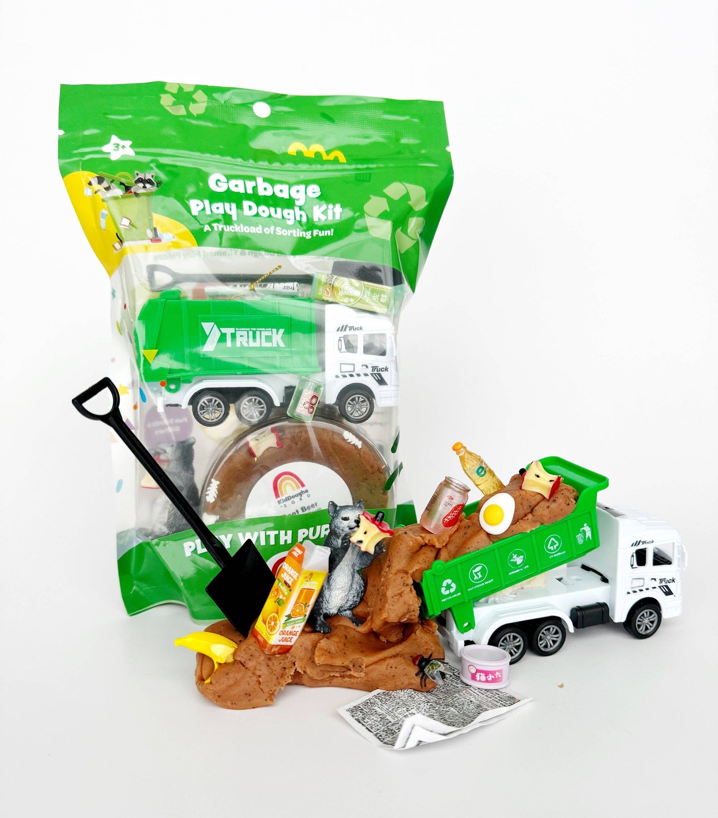 Garbage KidDough Sensory Play Kit