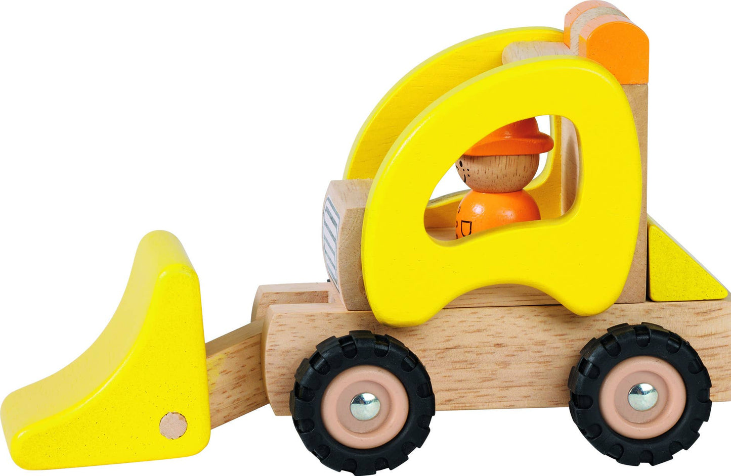 Wooden Front Loader Construction Truck