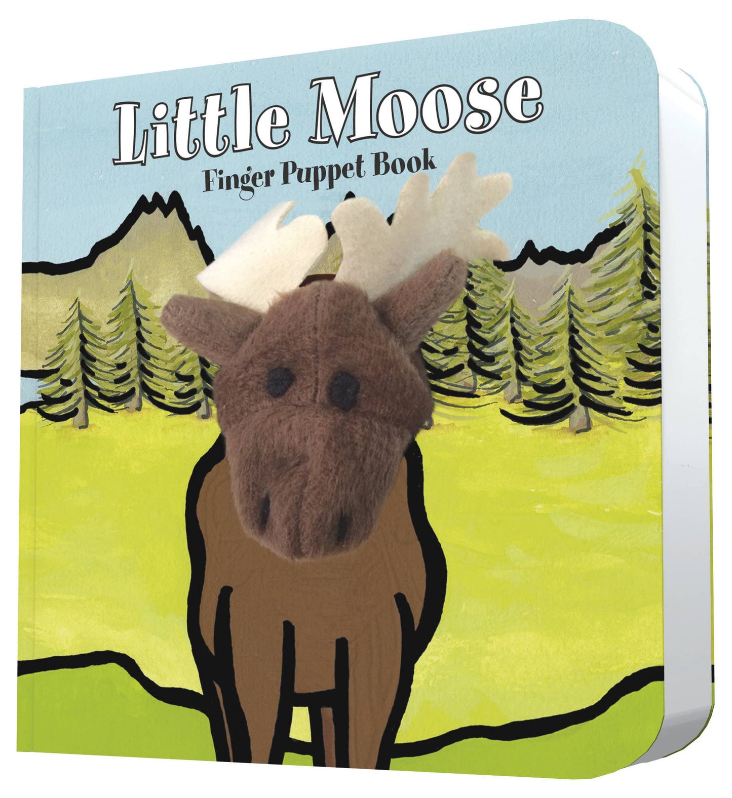 Little Moose: Finger Puppet Book