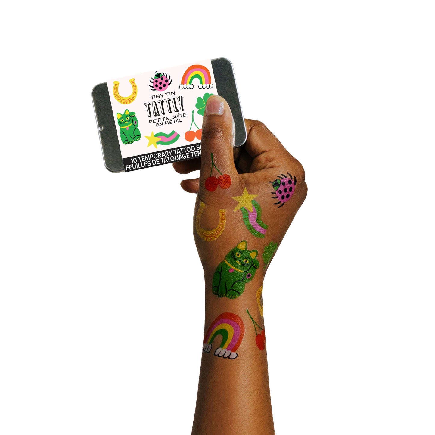 Tiny Lucky Charms Tattoo Tin - Tattly