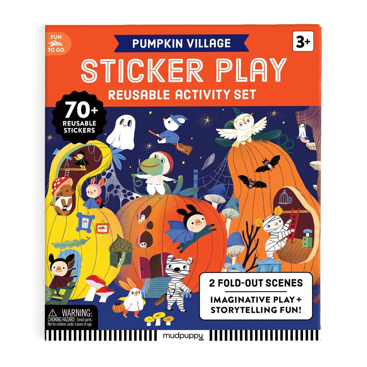 Pumpkin Village Reusable Sticker Activity Set