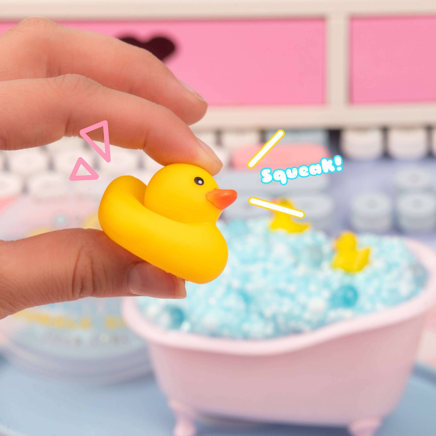 Squeaky Clean Bubble Floam Slime