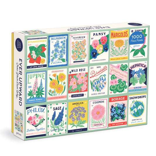 Grow Your Own Way - Vintage Seed Packet - 1000 Piece Puzzle