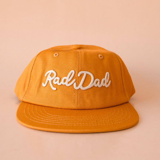Rad Dad Flat Brim Hat by Sunshine Studios