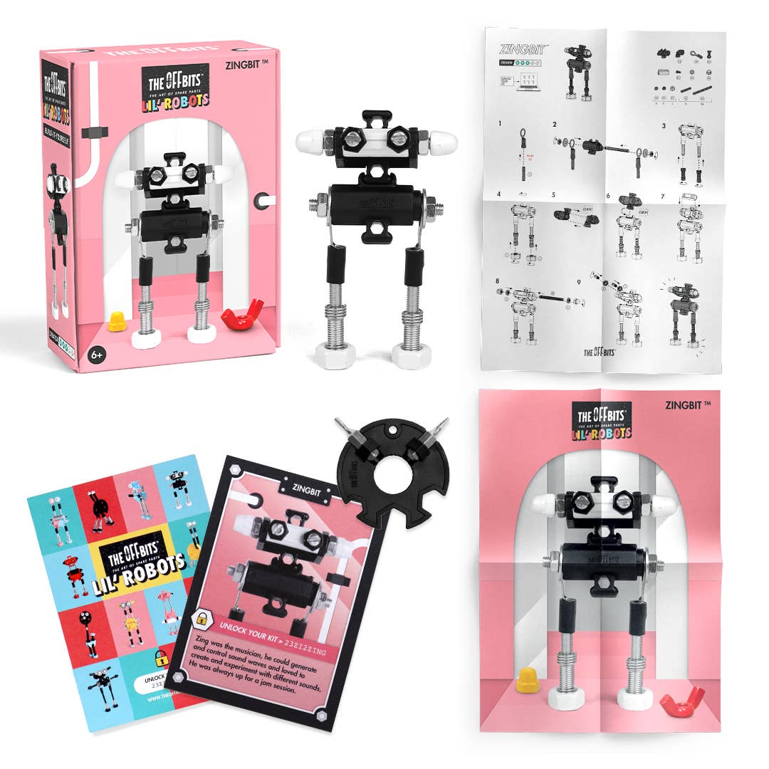 Lil Robots Collectible Mini Toy Kits (Asstd.)