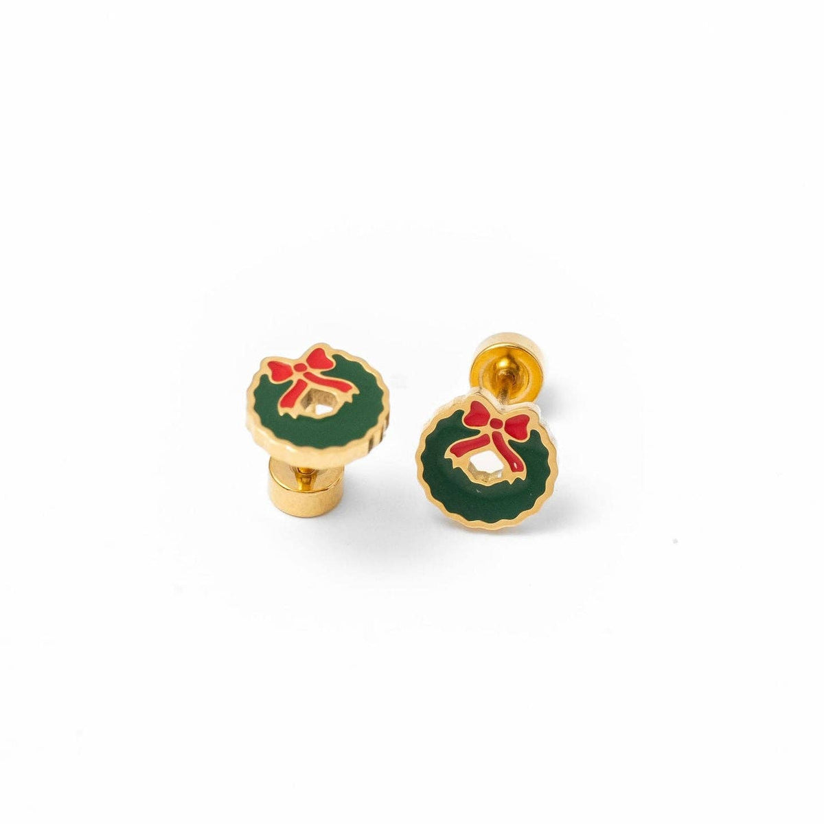 Wreath Stud Earrings