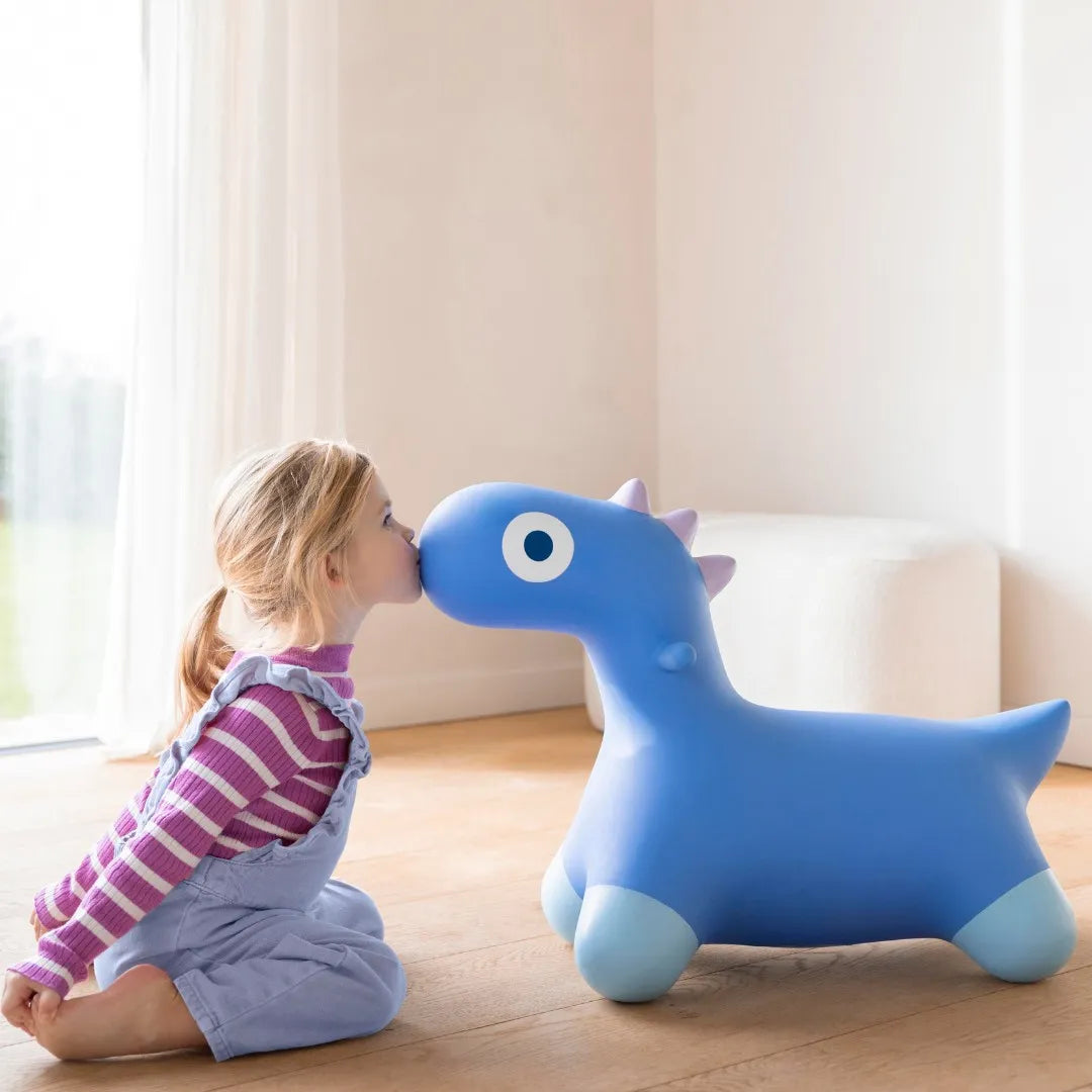 Hoppi Dino - Inflatable Toy for Kids (Assorted Colors)