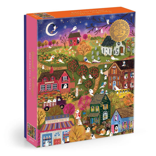 Spooky Village Foil Puzzle