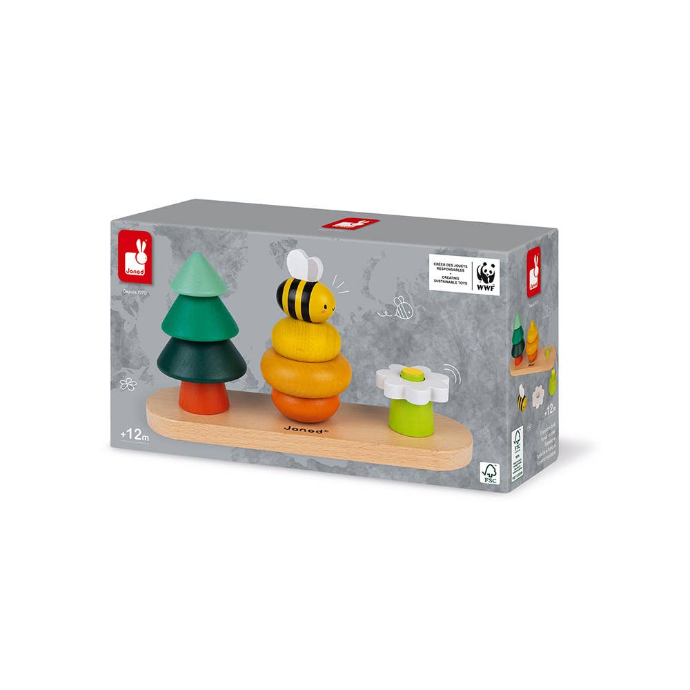 Forest Stacker | Early learning toy | WWF collaboration