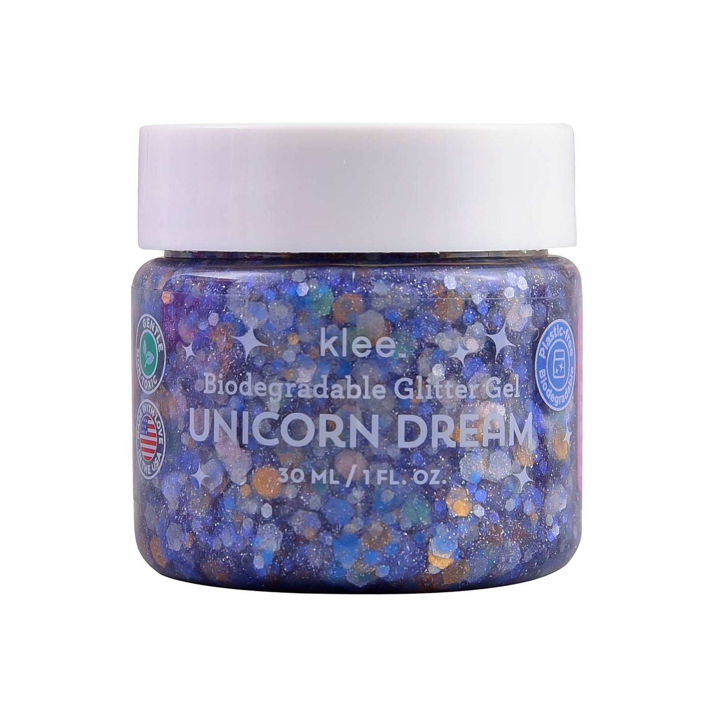 Glitterbug Glitter Gel (Various Colors) by Klee Naturals