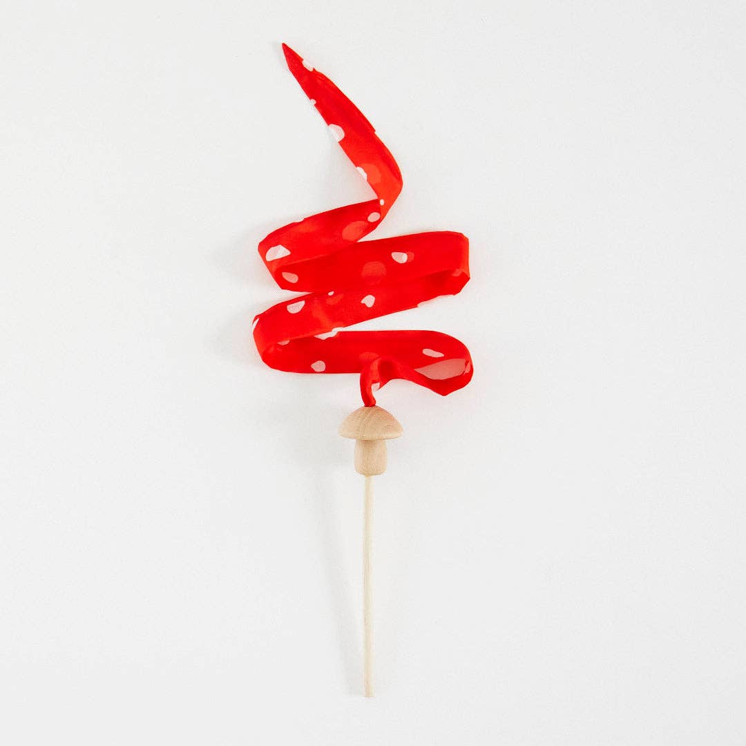 Mini Mushroom Streamer by Sarah's Silks