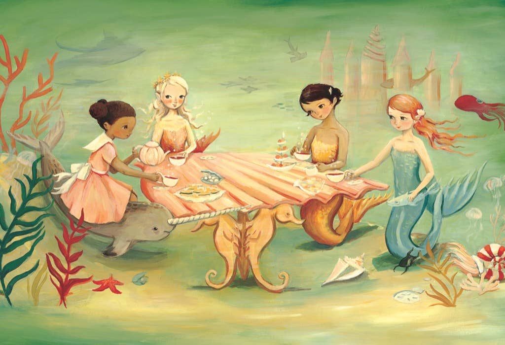Dream World, Mermaid Tea Party, 60 Piece Puzzle