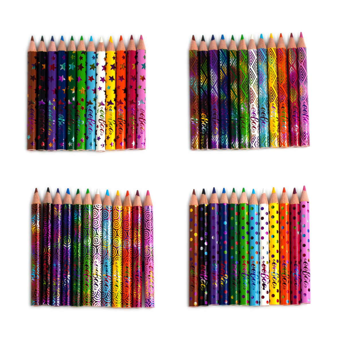 Christmas Village Small Color Pencil (Assorted)