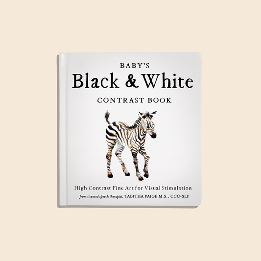 Black and White Contrast Book for Baby