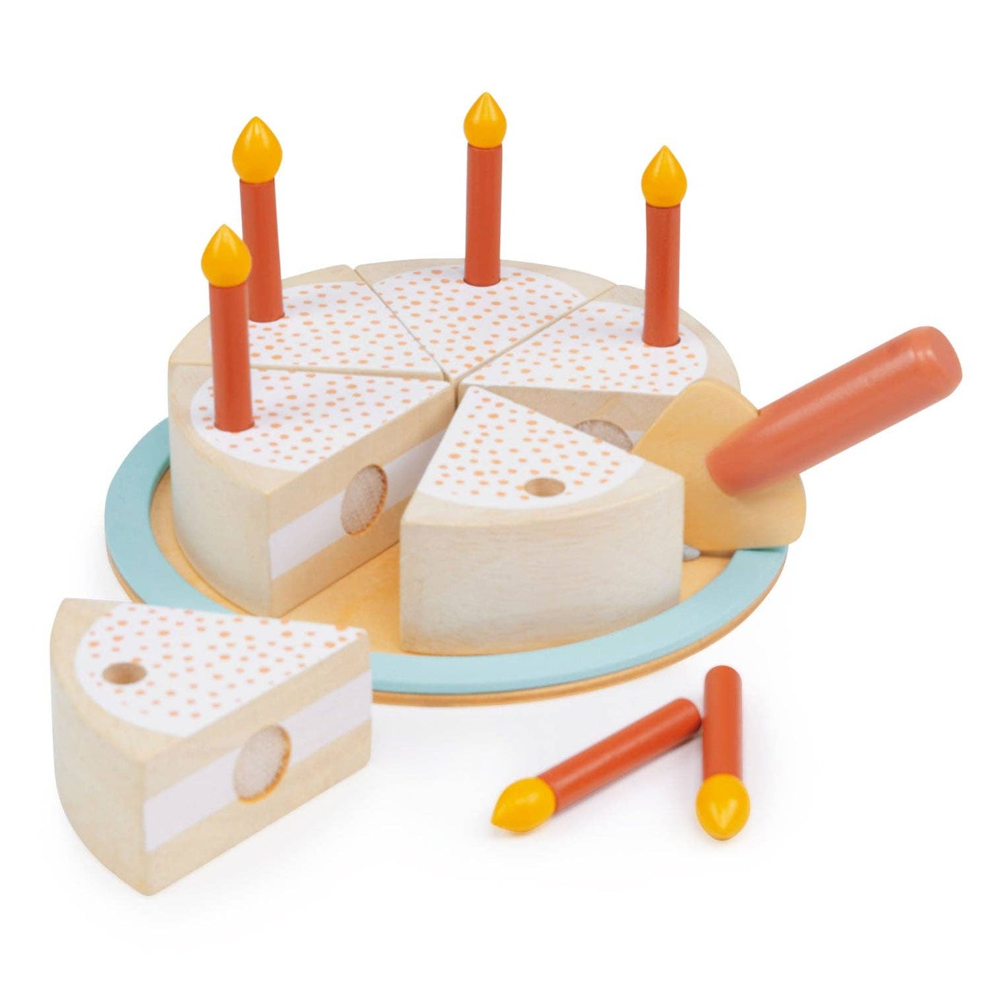 Wooden Birthday Cake