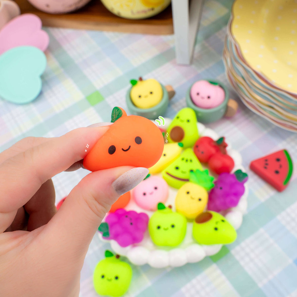 Fruit Mochi Mini Squishy
