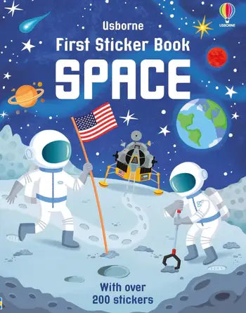 First Sticker Book:  Space by Usborne
