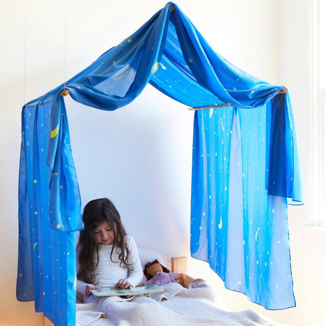 Double Playsilk Star by Sarah's SIlks