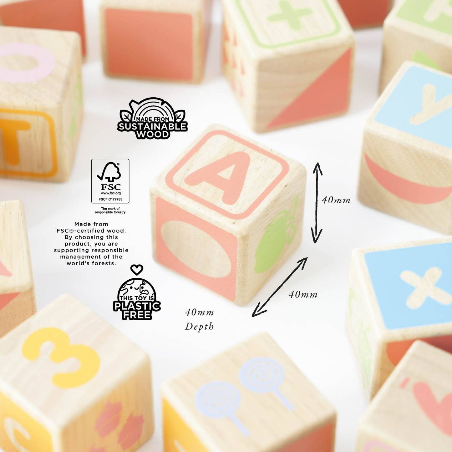 ABC Learning Blocks by Le Toy Van