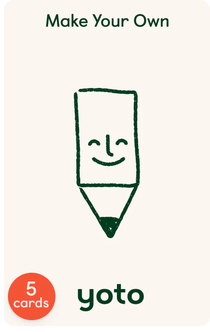 Make Your Own Yoto Cards (Pack of 5)