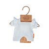 White PJs with Hat - Clothing for 8 1/4" Doll