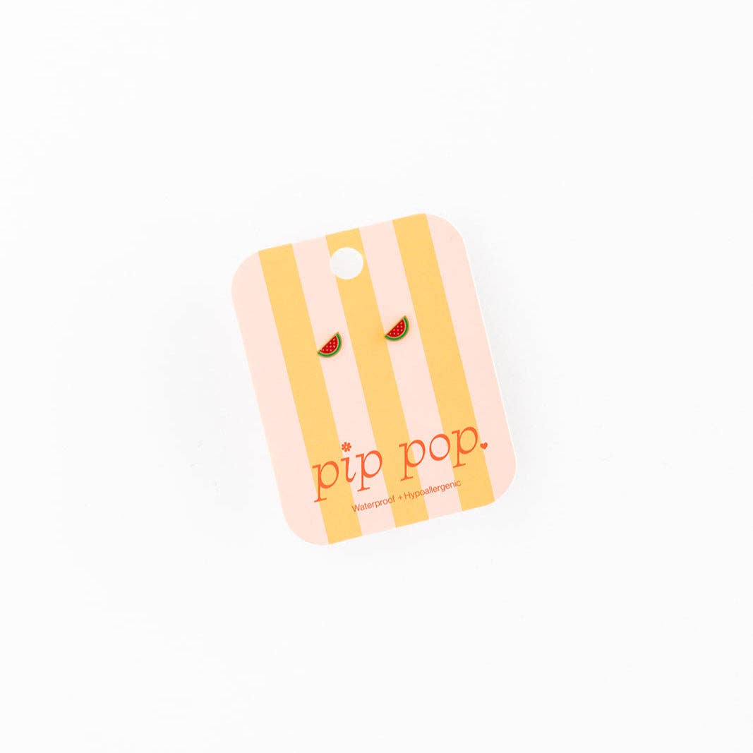Watermelon Stud Earrings