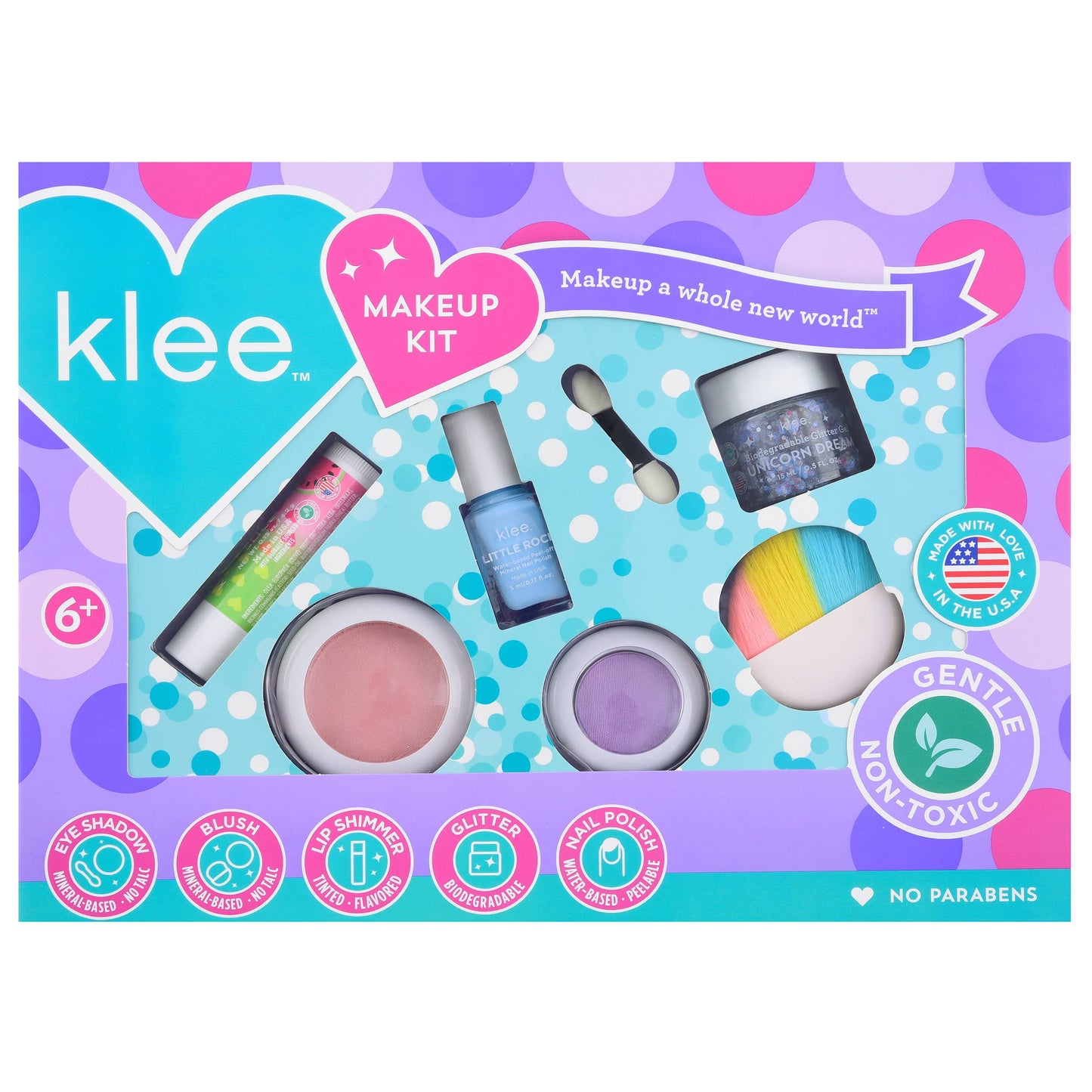 Stick with Me Sugar Pop Deluxe Makeup Kit by Klee Naturals