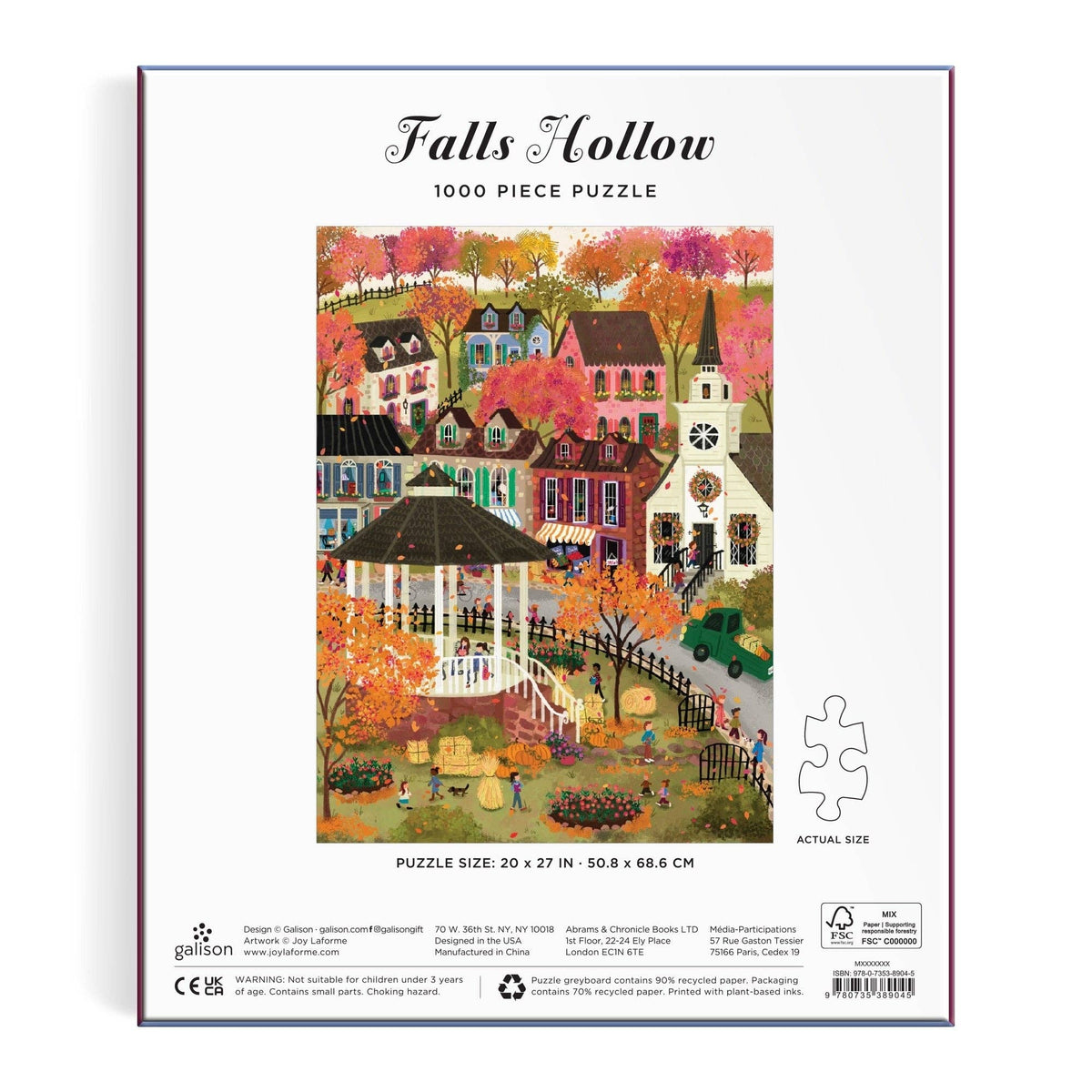 Falls Hollow 1000 Piece Puzzle