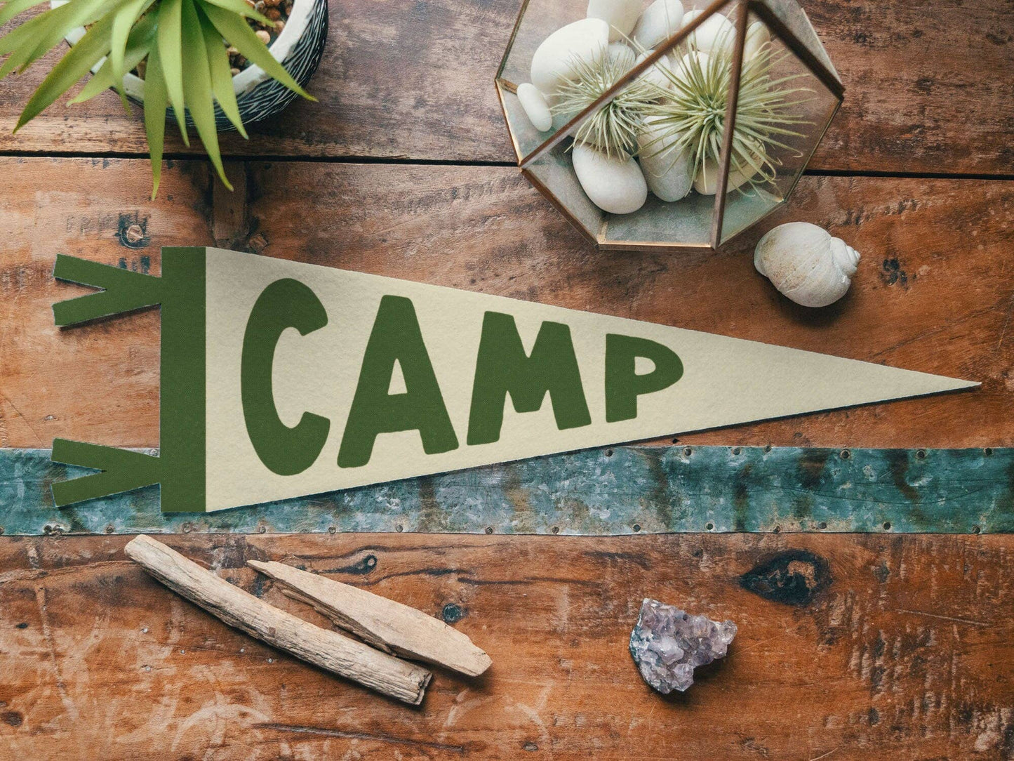 Camp Felt Pennant - Bold Vintage