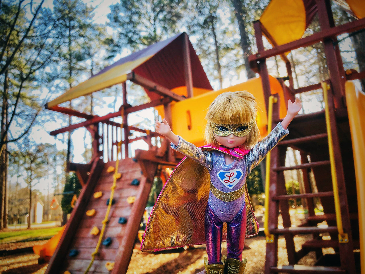 Superhero Lottie Doll Accessory Set