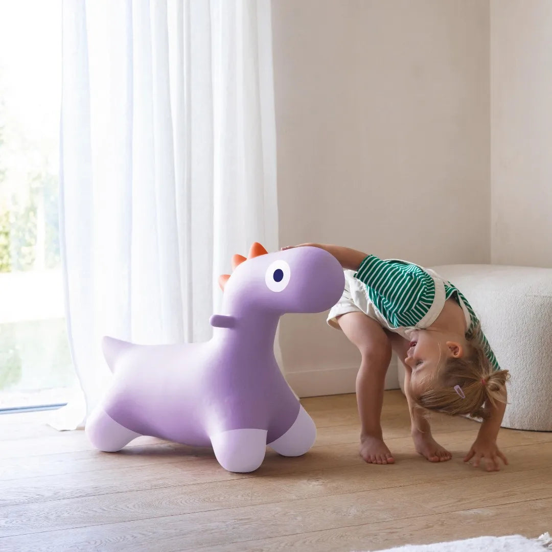 Hoppi Dino - Inflatable Toy for Kids (Assorted Colors)