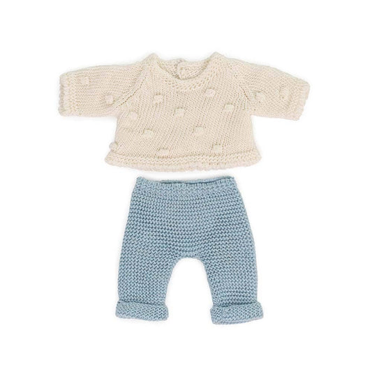 Knitted Doll Clothes for 8 1/4" Dolls - 4 Styles