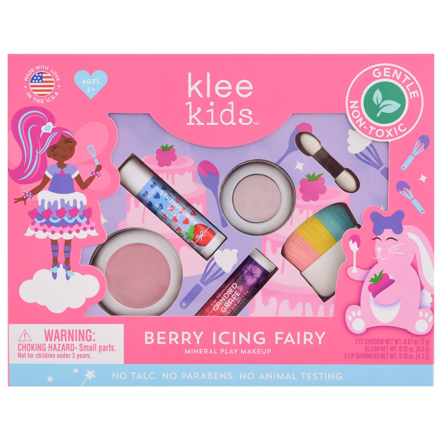 Crystal Palace Fairy - Klee Kids Play Makeup 4-PC Kit