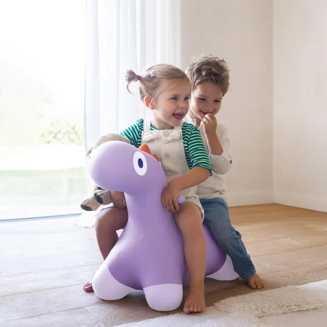 Hoppi Dino - Inflatable Toy for Kids (Assorted Colors)