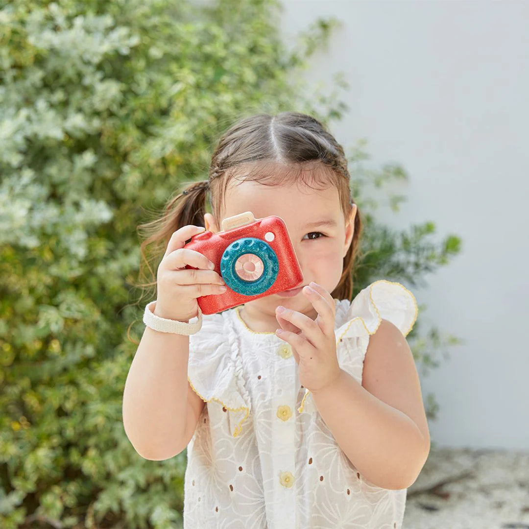 My First Camera (Red) by Plan Toys
