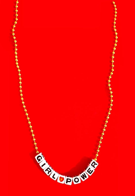 Girl Power Necklace by Gunner & Lux