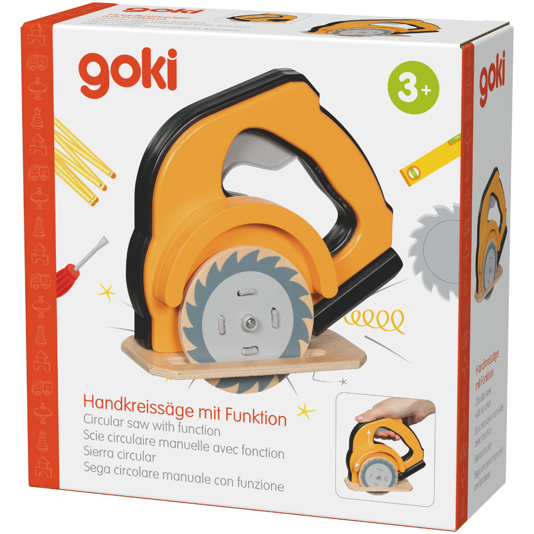 Wooden Circular Saw Toy