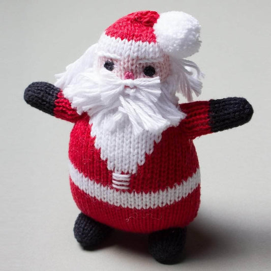 Organic Santa Rattle by Estella NYC