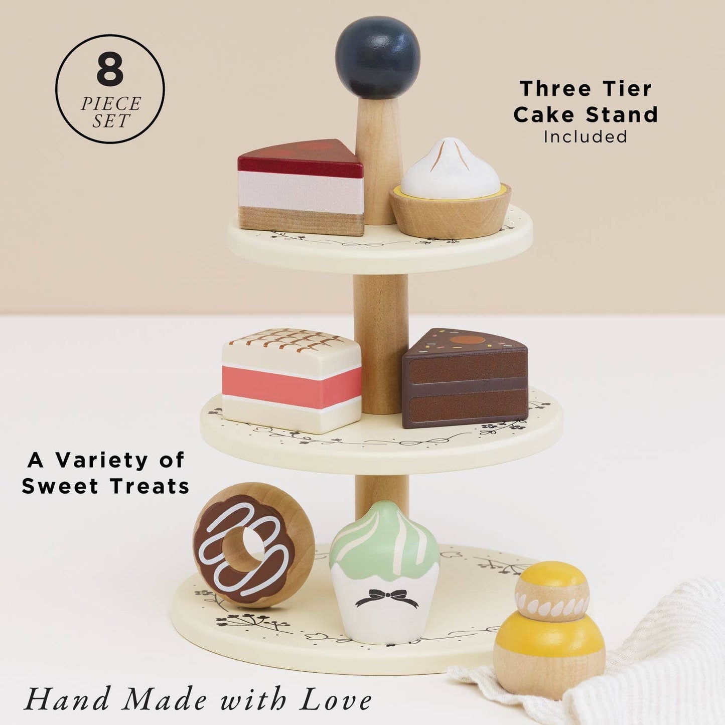 Three Tier Patisserie Cake Stand