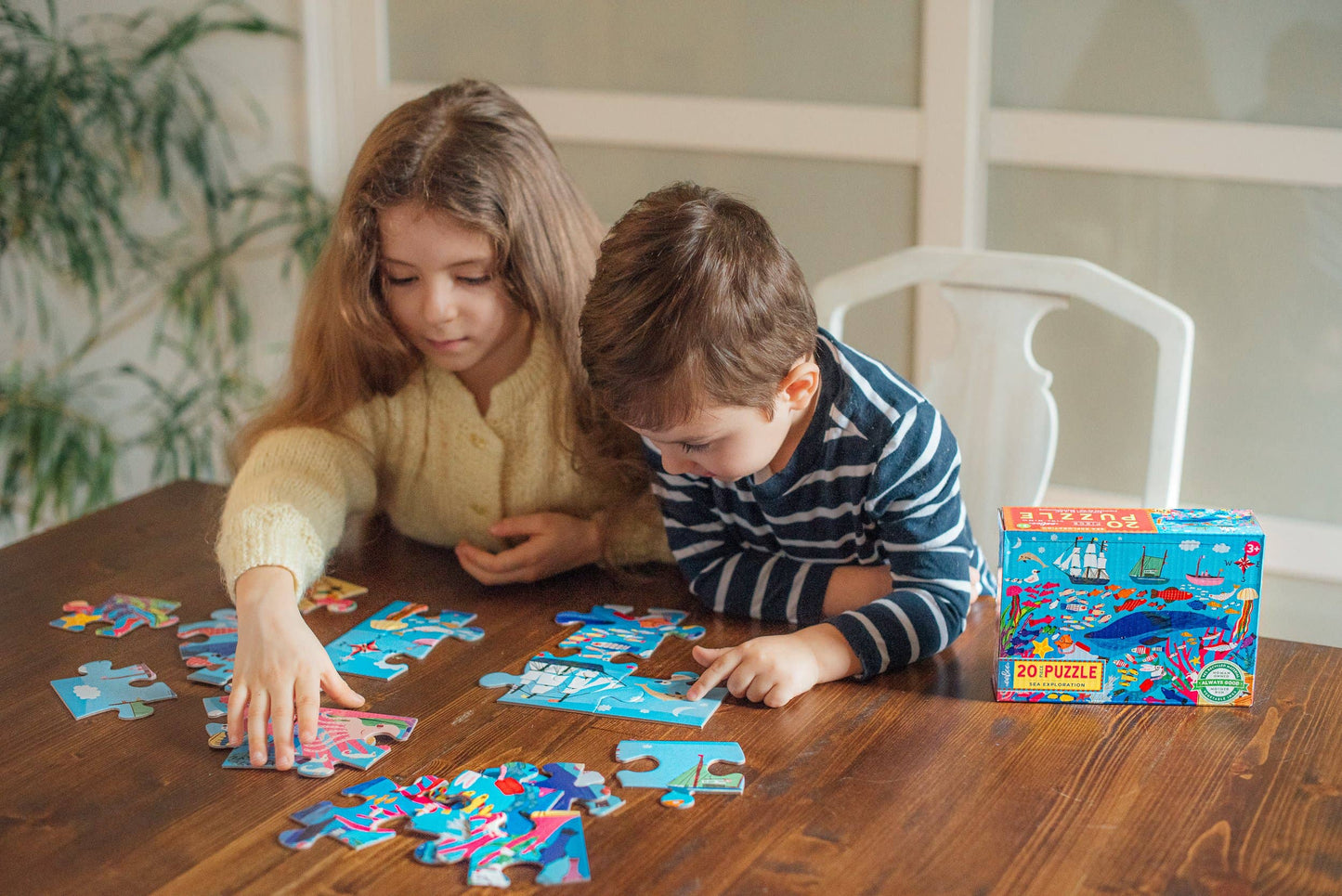Sea Exploration 20 Piece Puzzle by eeBoo