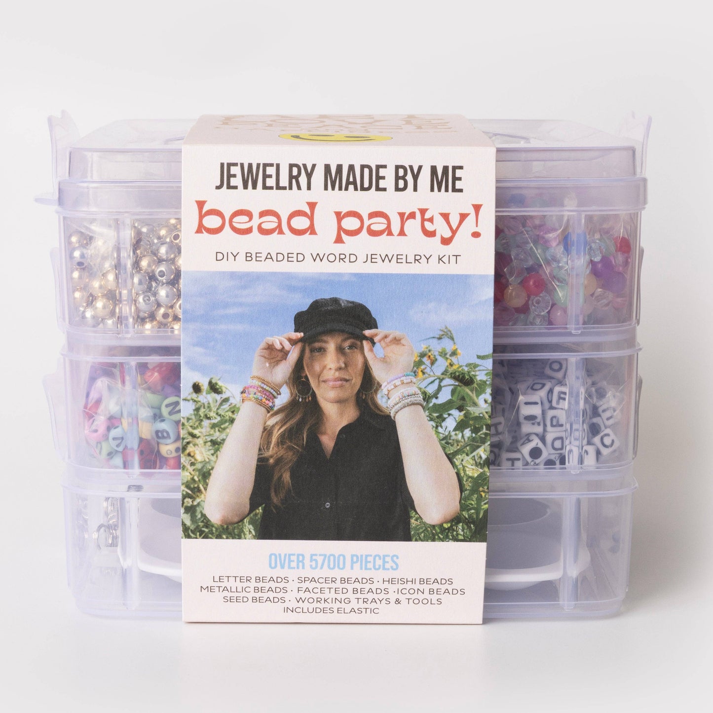 DIY Jewelry Letter Bead Party Kit, Over 5700 Pieces