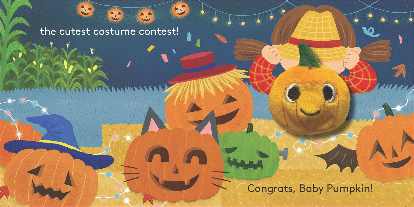 Baby Pumpkin Finger Puppet Book