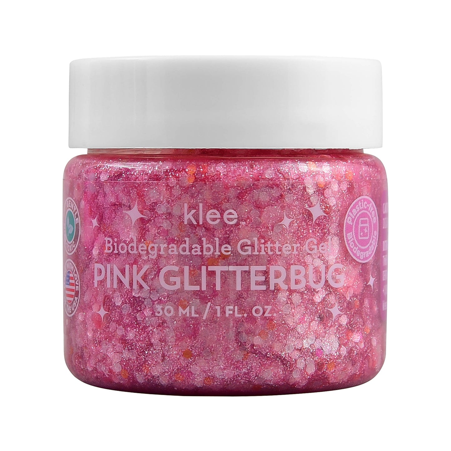 Glitterbug Glitter Gel (Various Colors) by Klee Naturals