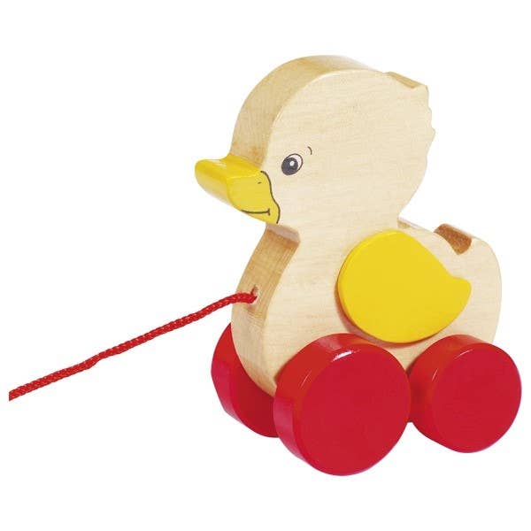 Pull-Along Wooden Duck