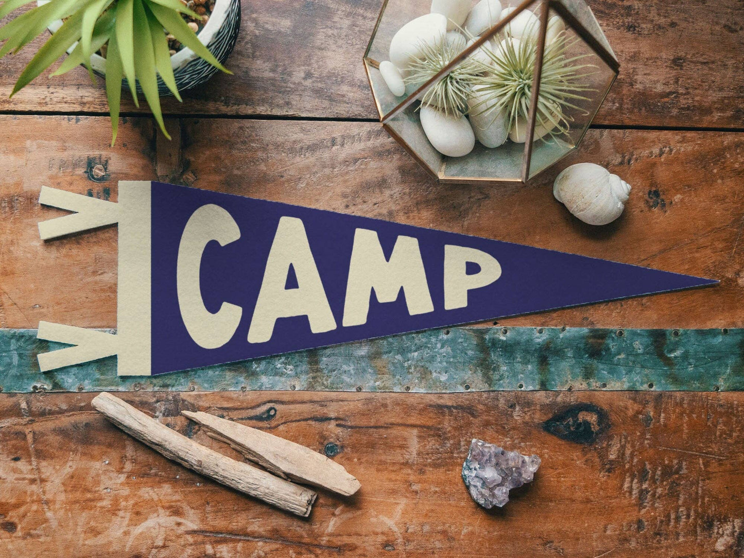 Camp Felt Pennant - Bold Vintage