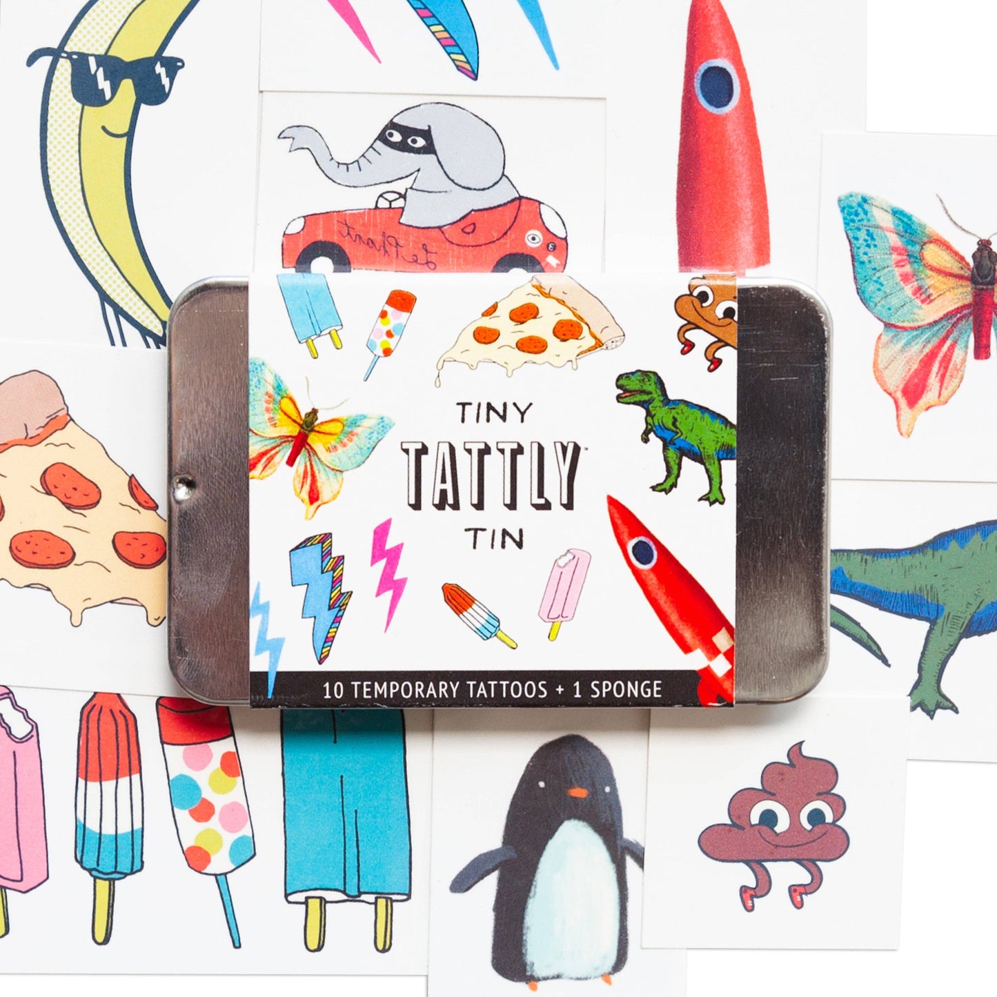 Tiny Funner Tattoo Tin - Tattly