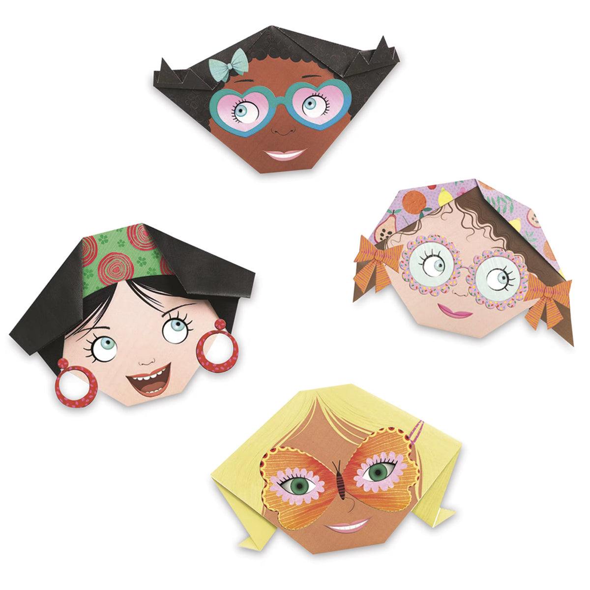 Pretty Faces Origami
