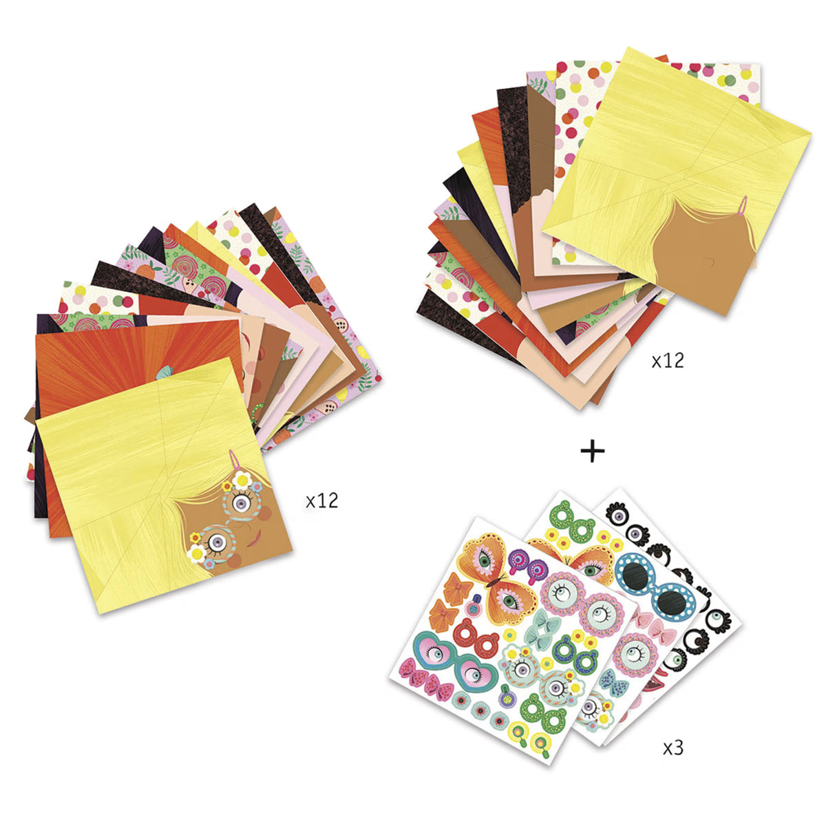 Pretty Faces Origami