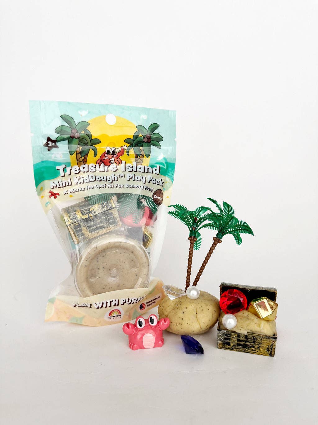Treasure Island Mini Play Dough Pack
