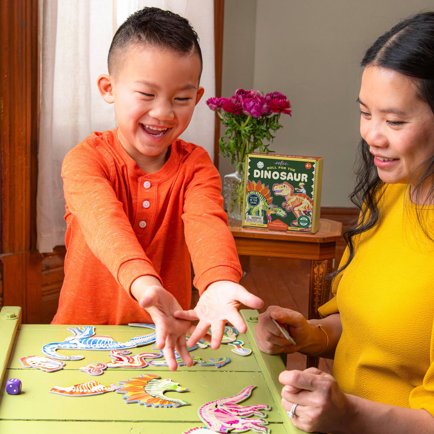 Roll for the Dinosaur Dice Game